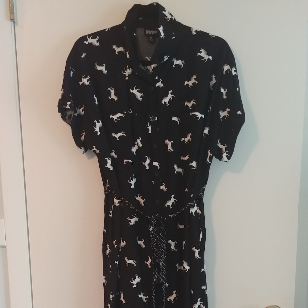Lularoe Amy Button Down Maxi Supply Dress